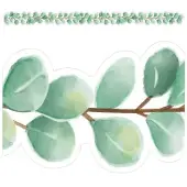 Eucalyptus Die Cut Border Trim 12 Pieces by Teacher Created Resources