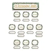 Eucalyptus Classroom Jobs Mini Bulletin Board 49 Pieces by Teacher Created Resources