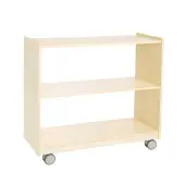 Mobile 30 H Storage with Clear Back Assembled by Environments