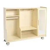 Mobile Deluxe Dress Up Storage Center Ready to Assemble by Environments