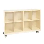 Mobile 8 Section Cubby Storage Assembled by Environments