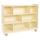 Mobile 36 H 3 Shelf Storage Ready to Assemble by Environments