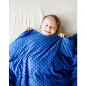 Weighted Blue Blanket 5lbs by Harkla