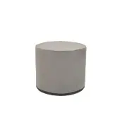The Whatsit Companion Round Ottoman Color Gray by Children s Factory