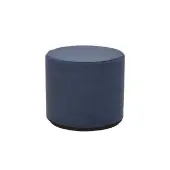 The Whatsit Companion Round Ottoman Color Navy by Children s Factory