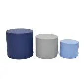 Ottoman Trio Tranquility Navy by Children s Factory