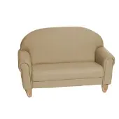 As We Grow Sofa Buff Color Sand by Children s Factory