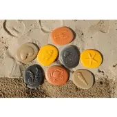 Seashore Sensory Stones Set of 8 by Yellow Door