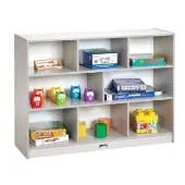 Rainbow Accents Super Sized Single Mobile Storage Unit Color Gray by Jonti Craft
