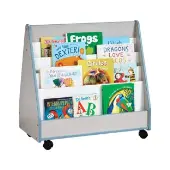 Rainbow Accents Double Sided Pick a Book Stand Mobile Color Light Blue by Jonti Craft