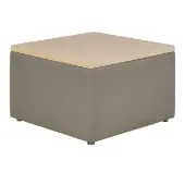 Table Top Ottoman Color Beige by Environments