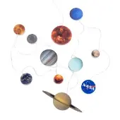 NASA Inspired Solar System String Lights by FIZZ Creations