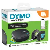 Letra Tag 200B Bluetooth Label Maker Compact Label Printer Connects Through Bluetooth to i OS & Android Includes 2 Assorted Label Tapes