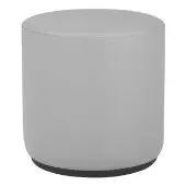 Pro Series Upholstered 18 Round Ottoman Rocker 18 Height Color Gray by Factory Direct Partners