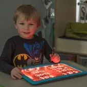 A4 Illuminated Mark Making Boards Set of 4 by TTS