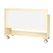 Smart Switch Storage Mobile 24 2 Shelf Reversible Black Board White Board Back by Environments