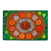 Campfire Rectangular 6 x 9 Pixel Perfect Carpet by Environments