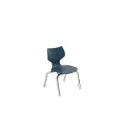 Flavors 12 Stack Chair Color Navy by Really Good Stuff LLC
