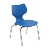 Flavors 14 Stack Chair Color Medium Blue by Really Good Stuff LLC