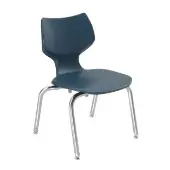 Flavors 14 Stack Chair Color Navy by Really Good Stuff LLC