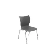 Groove 16 Stack Chair Color Gray by Really Good Stuff LLC
