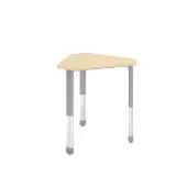 Interchange Diamond Adjustable Desk Color Maple by Really Good Stuff LLC