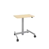 Silhouette Sit Stand Desk Color Maple by Really Good Stuff LLC