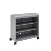Cascade Mega Metal Storage Cabinet with Casters 43 1 3 H by Really Good Stuff LLC