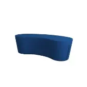 Flowform Bean Bench Color Blue by Really Good Stuff LLC