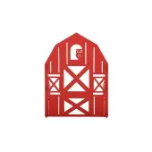 Flowform Play Screen Barn by Really Good Stuff LLC