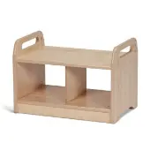 Compact Low Level Storage Bench by Millhouse