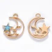 Alloy Enamel Pendants