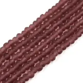 Transparent Glass Beads Strands