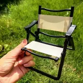 Plastic with Canvas Mini Camping Chair Model