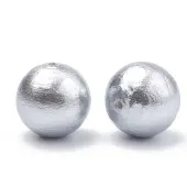 Compressed Cotton Pearl Beads