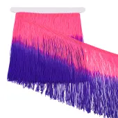 2M Two Tone Polyester Tassel Ribbon