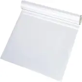 SUPERFINDINGS 5m Silver A4 Heat Transfer Vinyl Sheets 19.5x19.5x2.1cm Iron On Vinyl for T-Shirt Clothes Fabric Decoration