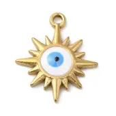 Real 18K Gold Plated 304 Stainless Steel Pendants