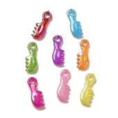 Plating Opaque Acrylic Pendants