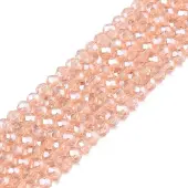 Electroplate Glass Beads Strands