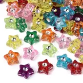 Plastic Star Beads