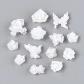 Flower Resin Cabochons