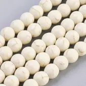 Synthetic Magnesite Beads Strands
