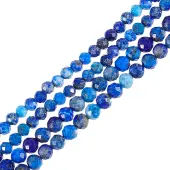 2 Strands 2 Style Natural Lapis Lazuli Beads Strands