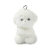 Flocking Resin Pendants