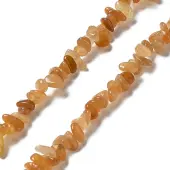 Natural Red Aventurine Beads Strands