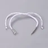 Nylon Cord Braided Bead Bracelets Making