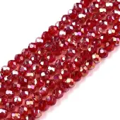 Electroplate Glass Beads Strands