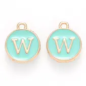 Golden Plated Alloy Enamel Charms