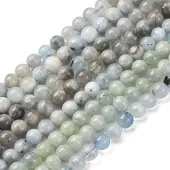 Natural Aquamarine Beads Strands